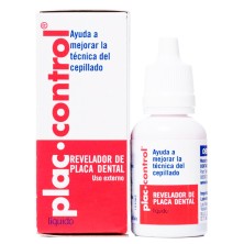 Plac Control Líquido Revelador Placa Dental 15 ml