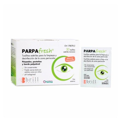 Parpafresh Toallitas Limpieza Párpados 30 Toallitas