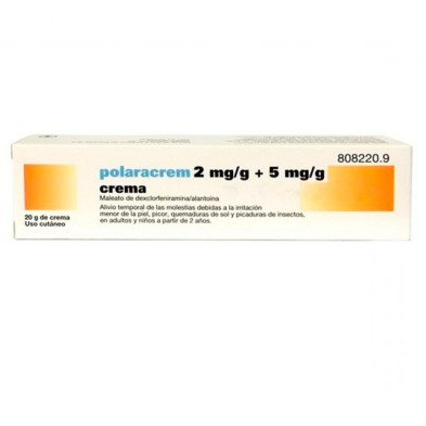 POLARACREM 2 MG/G + 5 MG GR CREMA