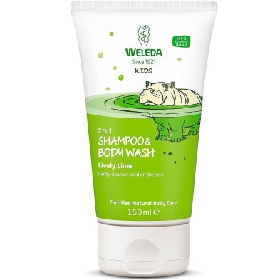 Weleda 2 En 1 Shampoo & BodywashLima Chispeante 150 ml