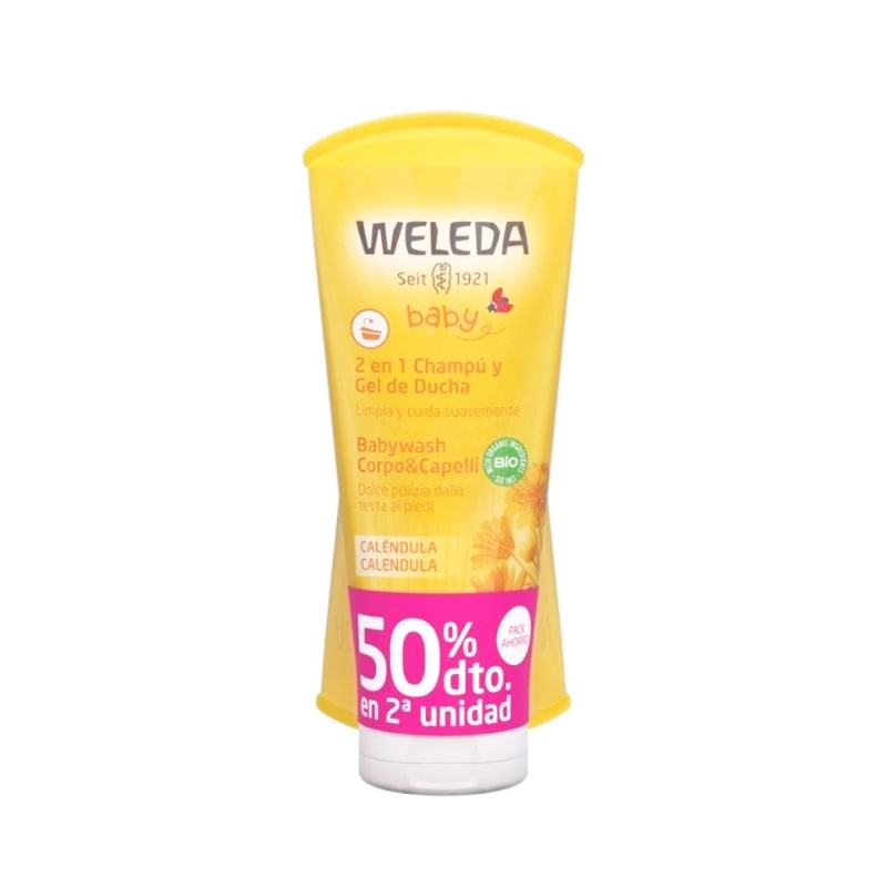 Duplo Weleda Champú-Gel Bebé 2x200 ml