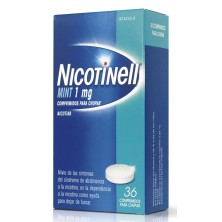NICOTINELL 1 MG 36 COMPRIMIDOS PARA CHUPAR