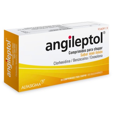 ANGILEPTOL 30 COMPRIMIDOS MIEL-LIMON