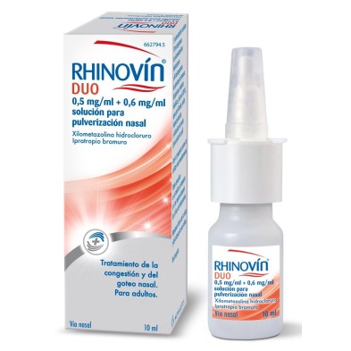 RHINOVIN DUO NEBULIZADOR NASAL 10 ML