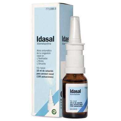 IDASAL XILOMETAZOLINA 0,1% NEBULIZADOR NASAL 15 ML