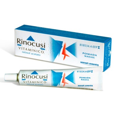 RINOCUSI VITAMINICO 12500 UI/GR POMADA NASAL 10 GR