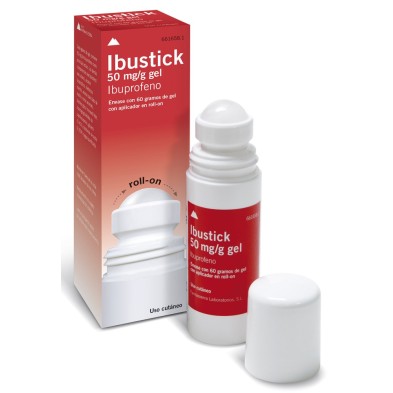 IBUSTICK 50 MG/GR GEL TOPICO ROLL-ON 60 GR
