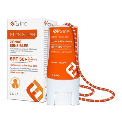 Farline Stick Solar Zonas Sensibles SPF50+ 9 ML