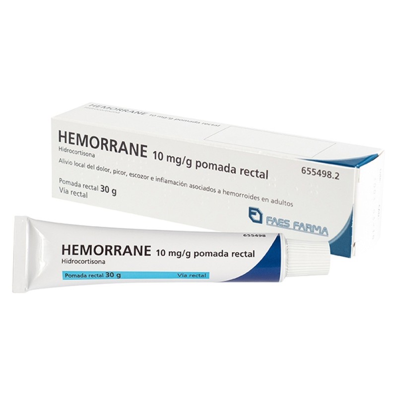 HEMORRANE 10MG/GR POMADA RECTAL 30 GR