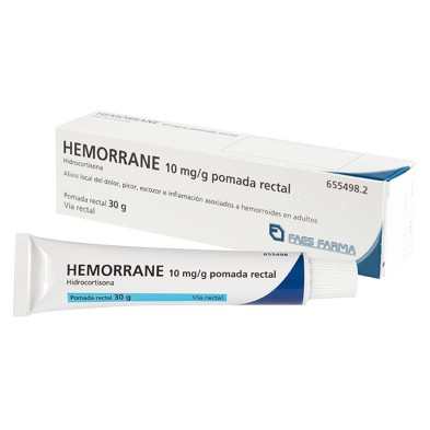 HEMORRANE 10MG/GR POMADA RECTAL 30 GR