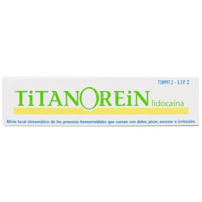 TITANOREIN LIDOCAINA CREMA RECTAL 20 GR