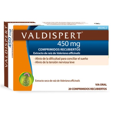 VALDISPERT 450 MG 20 COMPRIMIDOS RECUBIERTOS