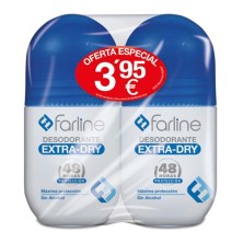 Duplo Farline Desodorante Extra-Dry 2x50 ML