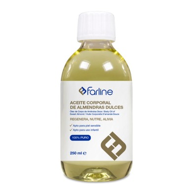 Farline Aceite Corporal De Almendras Dulces 2x250 ML