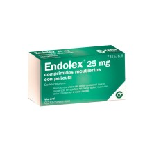 Endolex 25 MG 12 Comprimidos