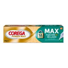 Corega Max Fijación + Sellado 40 GR Sabor Menta