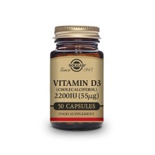 Solgar Vitamina D3 2200 UI 50 Cápsulas