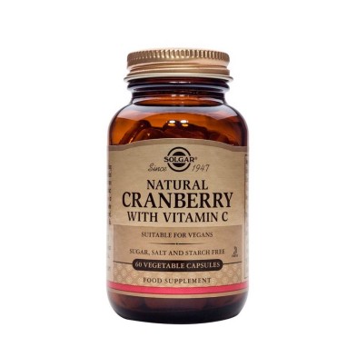 Solgar Arándano Rojo + Vitamina C 60 Cápsulas Vegetales