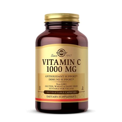 Solgar Vitamina C 1000 MG 100 Cápsulas