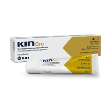 Kin Oro Crema Fijadora Adhesivo Prótesis Dental 75 ML