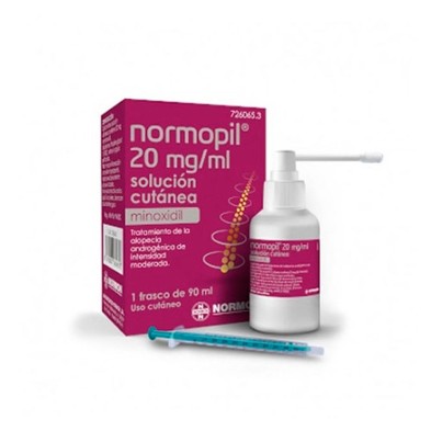 Normopil 20 MG/ML Solución Cutánea 90 ML
