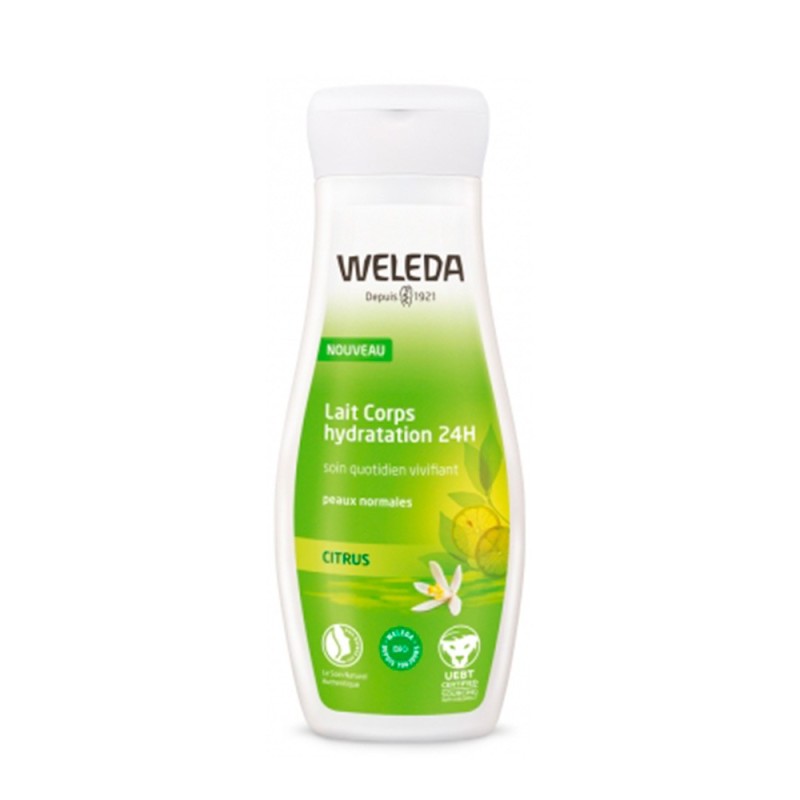 Weleda Crema Citrus Leche Corporal 24H Hidratación Expres 200 Ml