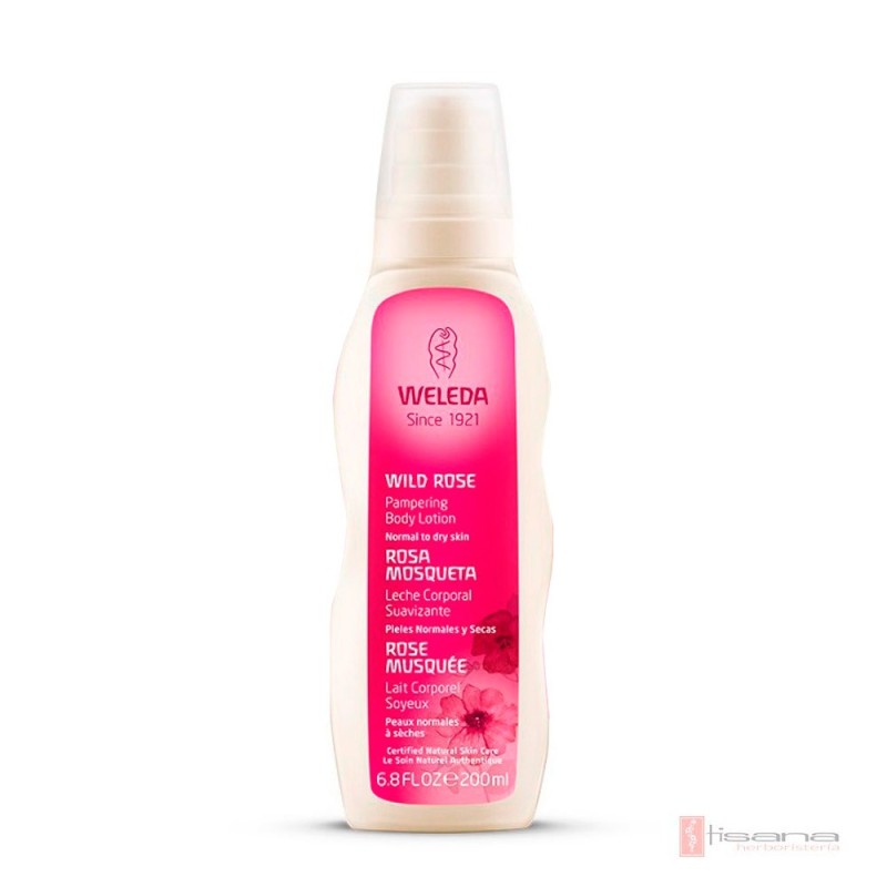 Weleda Rosa Mosqueta Leche Corporal Suavizante 200 Ml