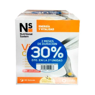 Duplo NS Vitans Colágeno+ Sabor Vainilla 2x30 Sobres