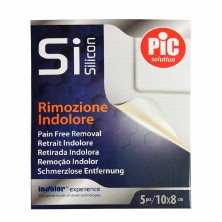 Pic Si Silicon Apósito Adhesivo Silicona Post Operatorio 5 Adhesivos 10x8 cm