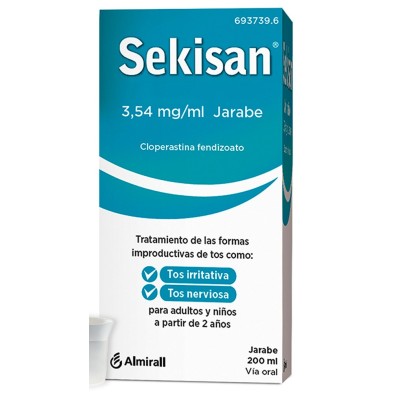 SEKISAN 17,7 MG/5 ML JARABE 200 ML