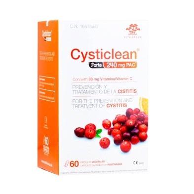 Cysticlean Forte 240 MG 60 Cápsulas
