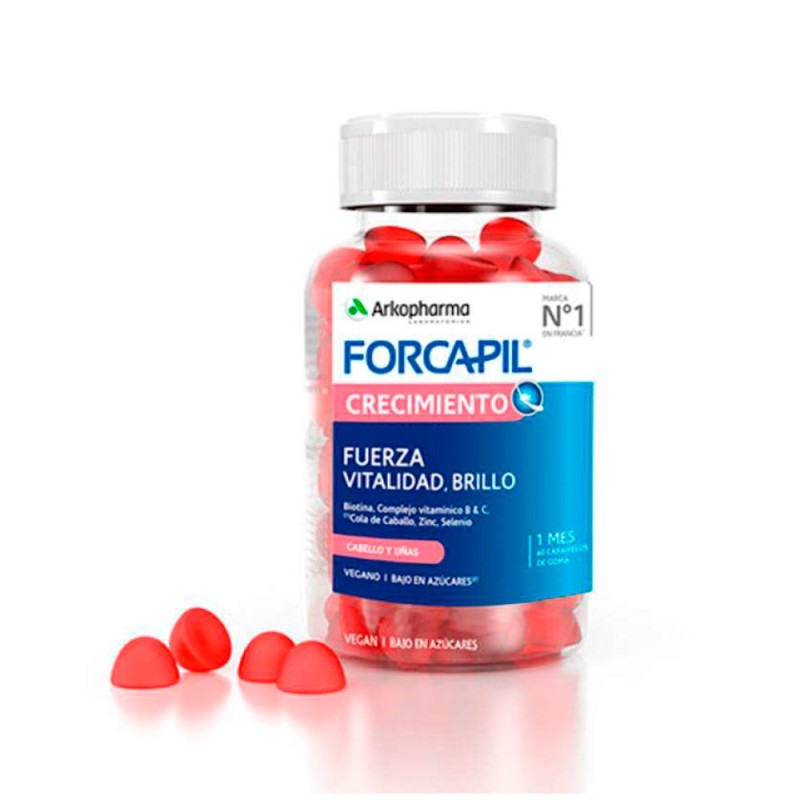 Forcapil Crecimiento 60 Caramelos de Goma