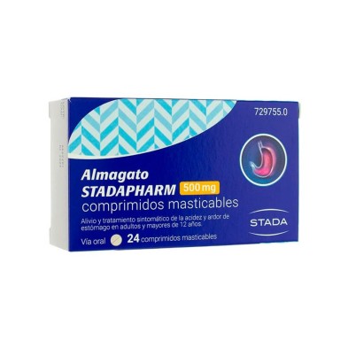Almagato 500 MG 24 Comprimidos