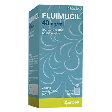 FLUIMUCIL 40 MG/ML SOLUCION ORAL 200 ML