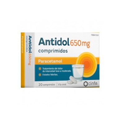 Antidol 650 MG 20 Comprimidos