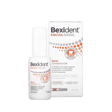Bexident Encías Spray Clorhexidina 0,2% Tratamiento Coadyuvante 40 ML
