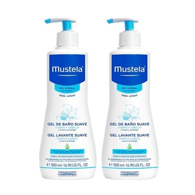 Duplo Mustela Gel Baño 2x500 ML