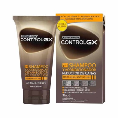 Control GX  Champú y Acondicionador 2 en 1 Reductor De Canas