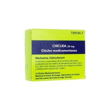 Chiclida 25 MG 12 Chicles