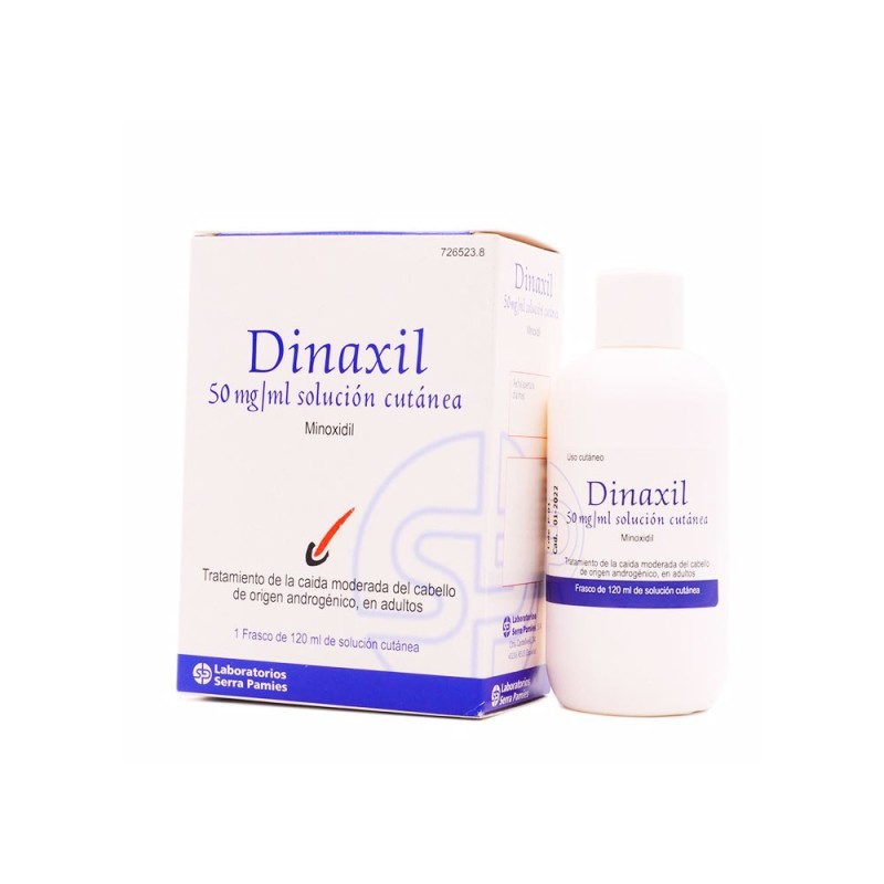 Dinaxil 50 mg/ml Solución Cutánea 120 ML