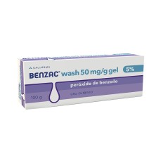 Benzac Wash 50 MG/G Gel Cutáneo 100 GR