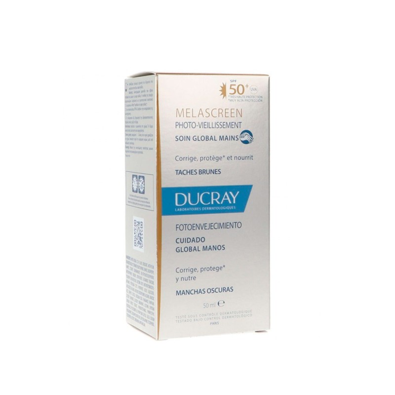 Ducray Oscuras Melascreen Fotoenvejecimiento Manos Spf50+, 50 Ml