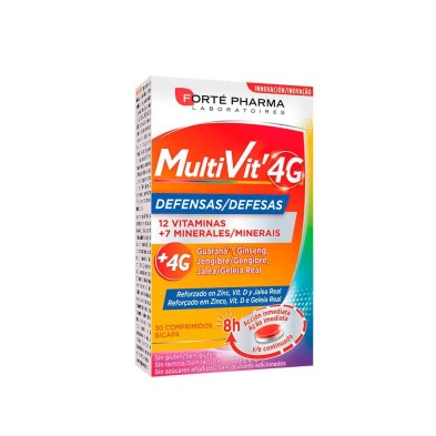 Multivit 4 GR Defensas 30 Comprimidos
