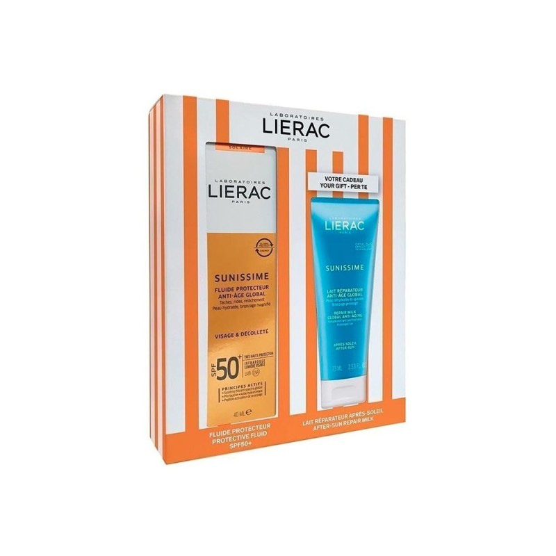 Pack Lierac Sun Fluide 50SPF 40 ML + Aftersun 75 ML
