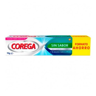 COREGA FIJACION 3D SIN SABOR CREMA 70 ML