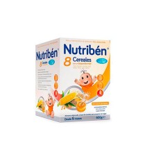 Nutriben 8 Cereales Miel con Leche 600 GR