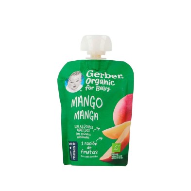 Gerber Organic Mango 1 Pouch 90 GR