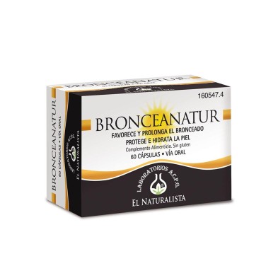 El Naturalista Bronceanatur 60 Cápsulas