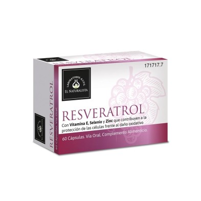 El Naturalista Resveratrol 60 Cápsulas