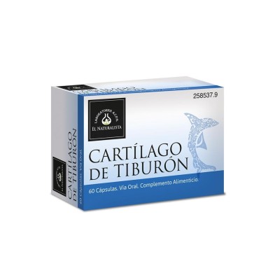 El Naturalista Cartílago Tiburón 500Mg 60 Cápsulas